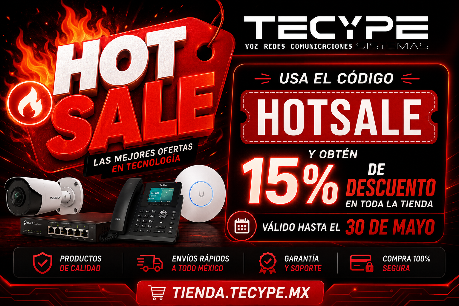 Promo HOTSALE Tecype